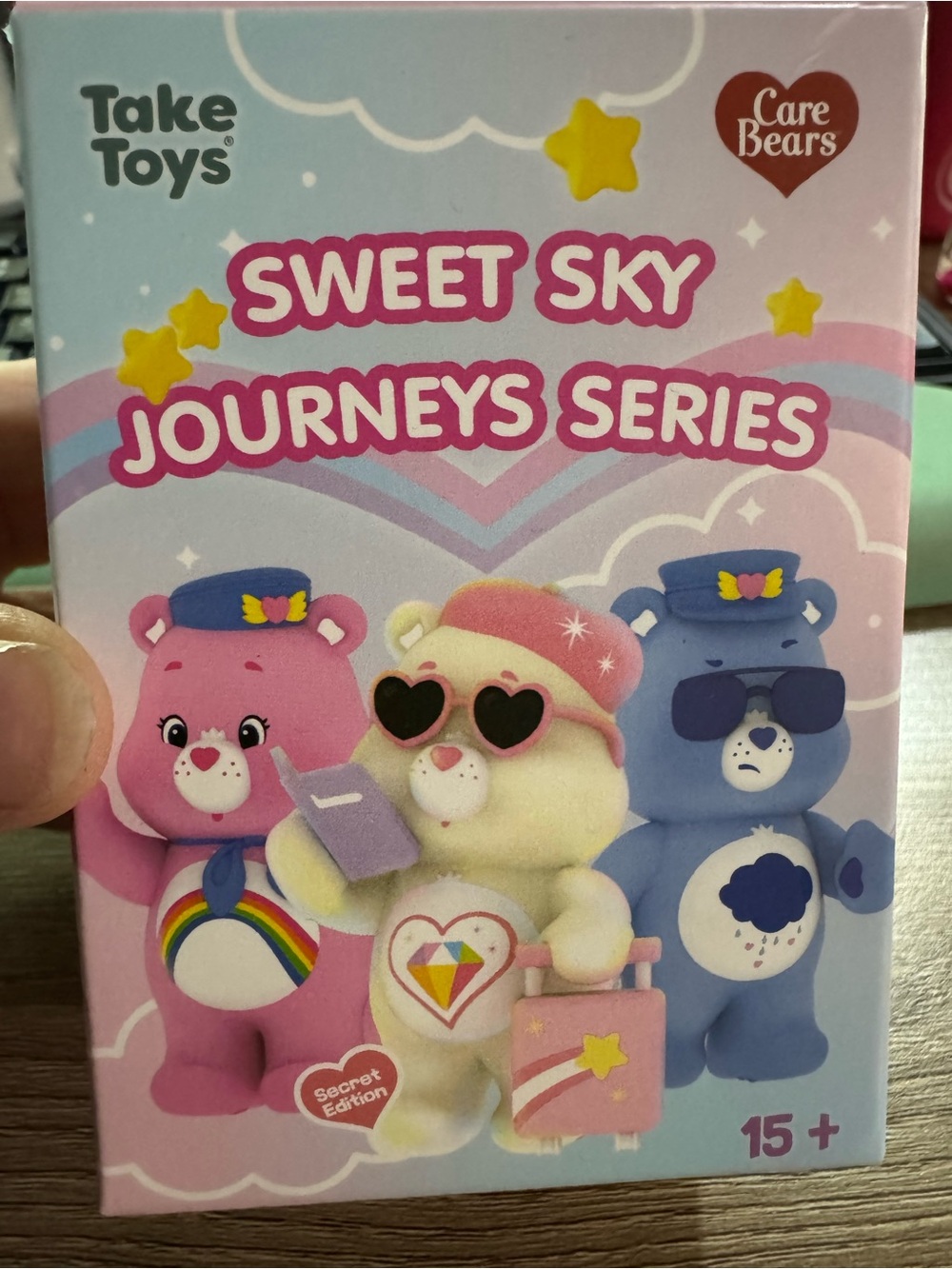 Care Bears Sweet Sky Journeys Series - Grumpy Bear figure
